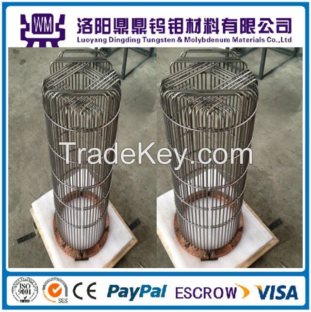 Heating Element, Tungsten Birdcage Heater for Vacuum or Gas Protected High Temperature Furnace with Best Price Quantity Supplied