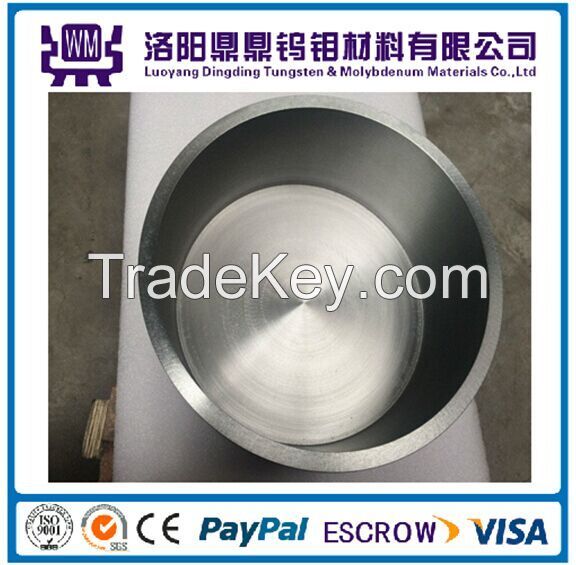 Best Price High Quality Customized Sintered Polished Pure Molybdenum Crucible/Crucibles for Metalizing