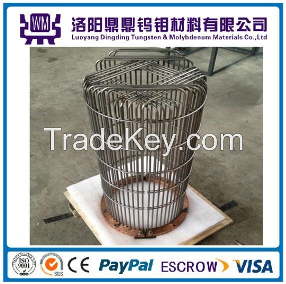 Heating Element, Tungsten Birdcage Heater for Vacuum or Gas Protected High Temperature Furnace with Best Price Quantity Supplied