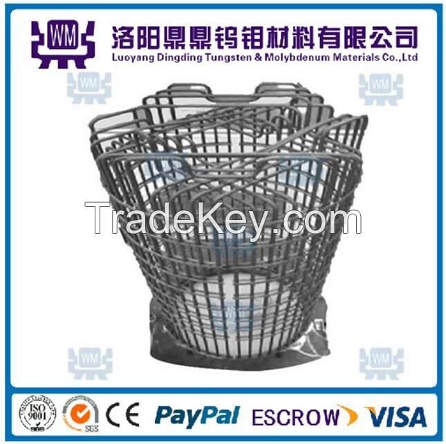 Heating Element, Tungsten Birdcage Heater for Vacuum or Gas Protected High Temperature Furnace with Best Price Quantity Supplied