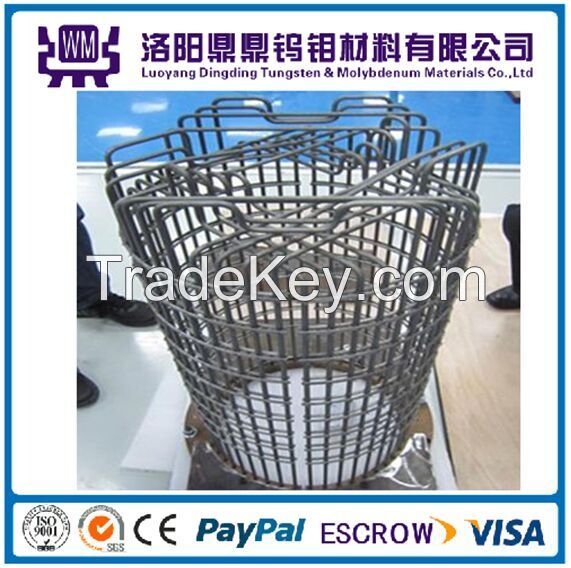 Heating Element, Tungsten Birdcage Heater for Vacuum or Gas Protected High Temperature Furnace with Best Price Quantity Supplied