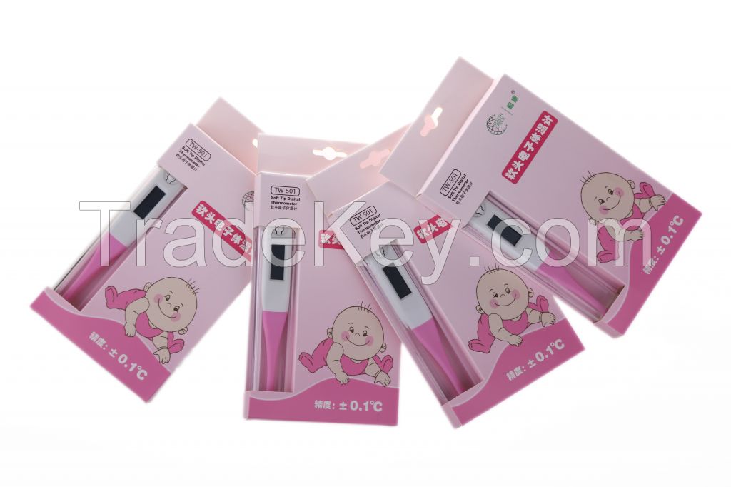 Soft feet Digital Thermometer Accurate and Convenient