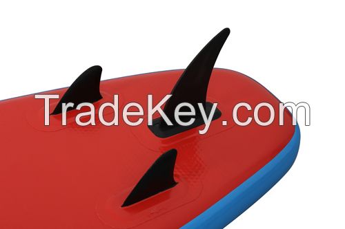 the best red inflatable sup 11â€²paddling board with standard fitting