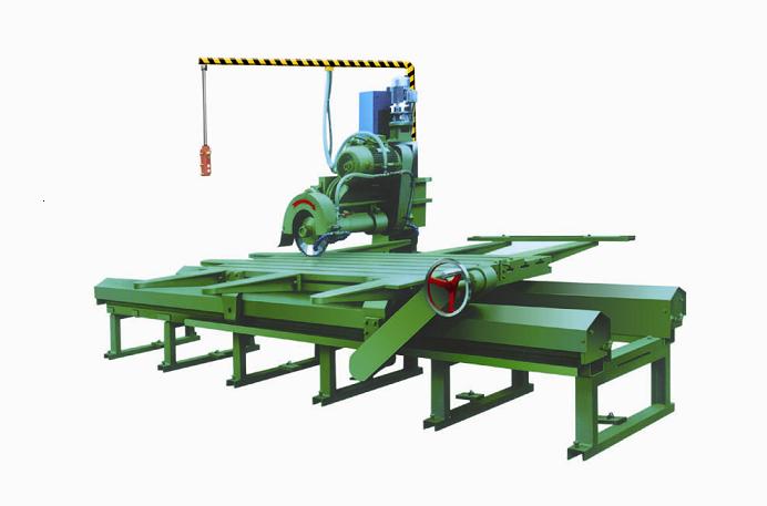 Artificial quartz stone cutting machine