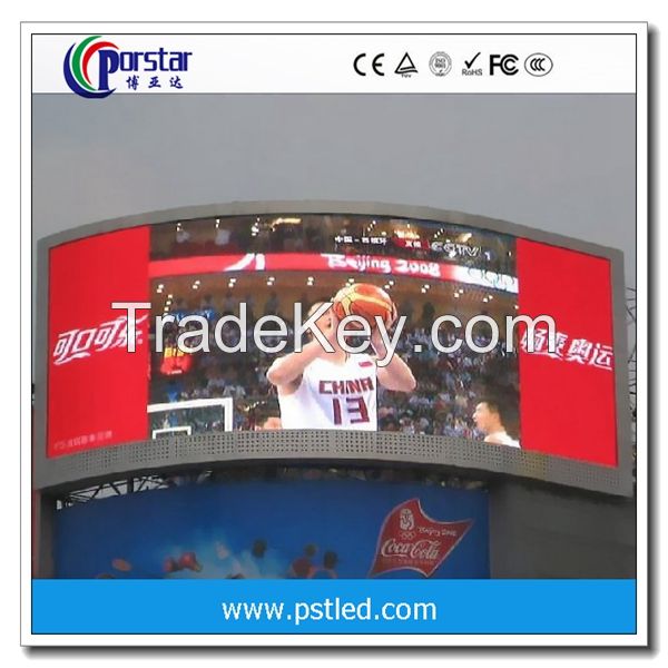 Porstar hot Full color Outdoor P10 LED Display for Advertising