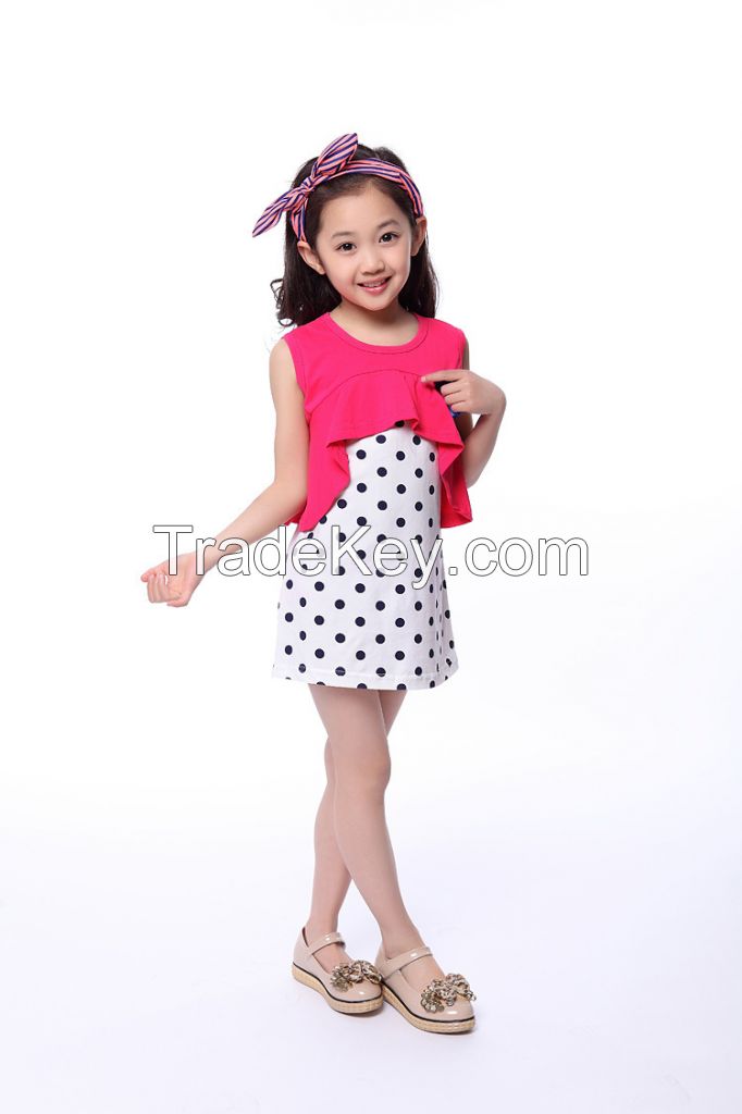 girls' dress/girls' garment/girls' cloth /children's dress