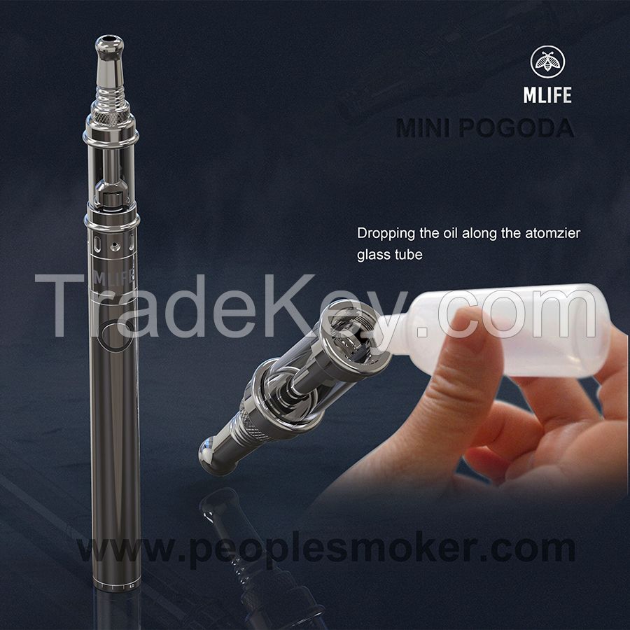 mini pagoda, dual coil vaporizers 