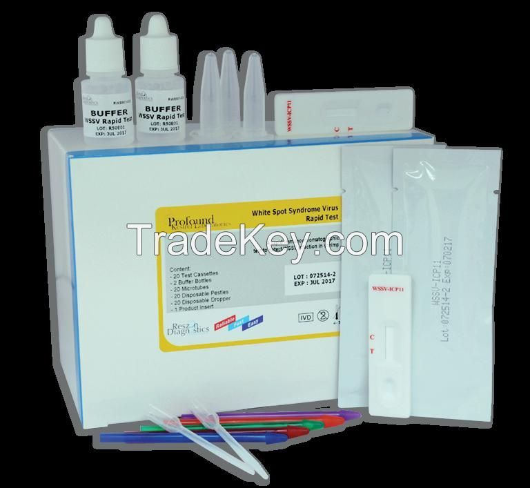 White Spot Syndrome Virus (WSSV) Rapid Test Kit