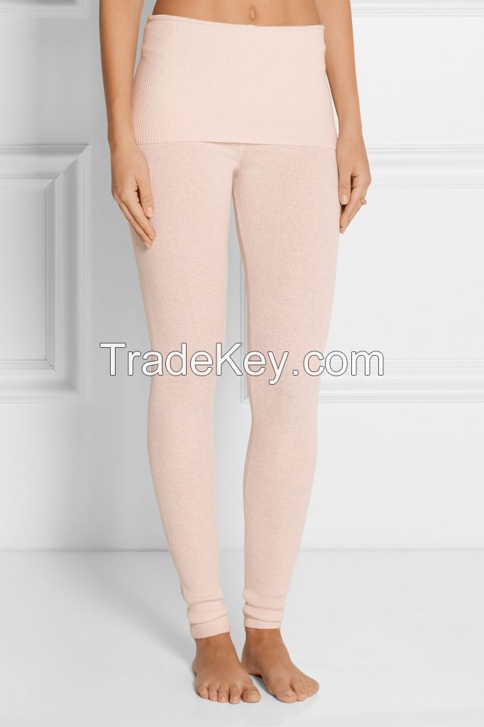 Women 100% cashmere loung pant