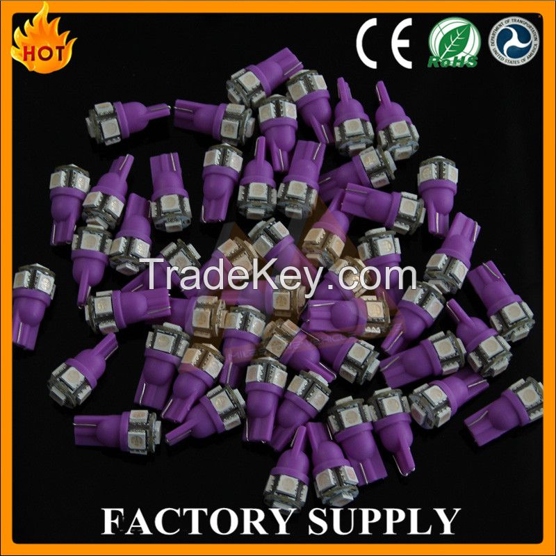 Factory direct-sell price super quality car led light T10 1SMD LED