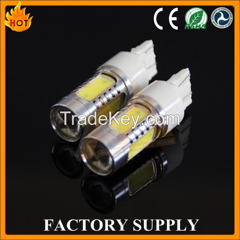 Long lifespan long warranty short lead time 12v 11w 800 lumina 7443 led bulb