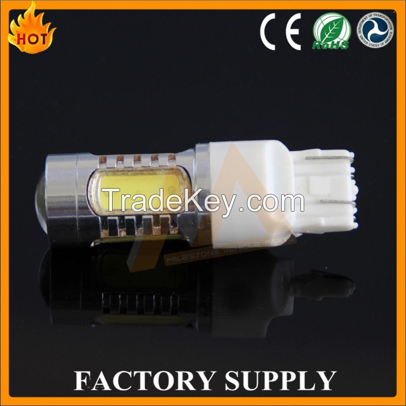 Long lifespan long warranty short lead time 12v 11w 800 lumina 7443 led bulb