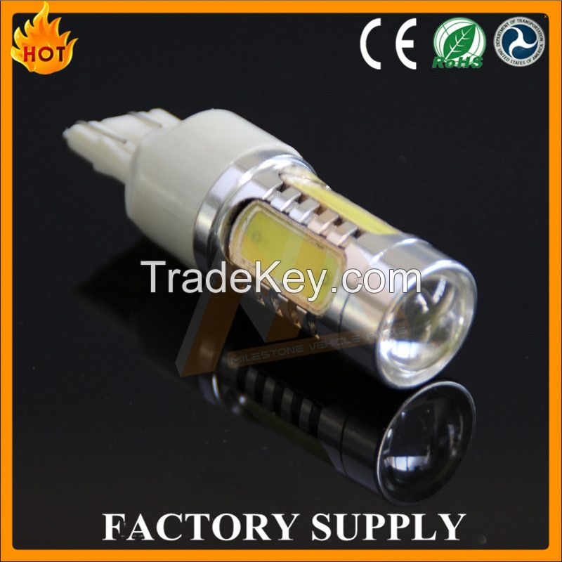 Long lifespan long warranty short lead time 12v 11w 800 lumina 7443 led bulb