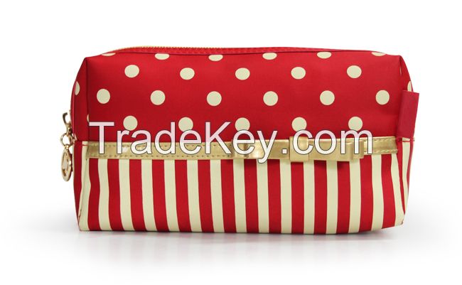 2015 Wholesale Custom Makeup Travel Toiletry  Promotional Fashion Cosmetic Bags