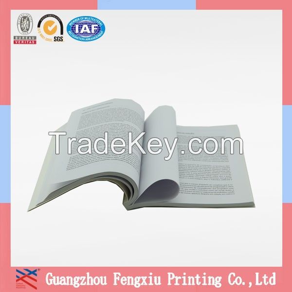 Professional Book Printing Soft Cover Perfect Binding