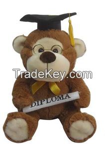 Graduation Animal Stuffed Plush Toy