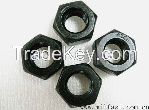 Heavy hex nuts A563