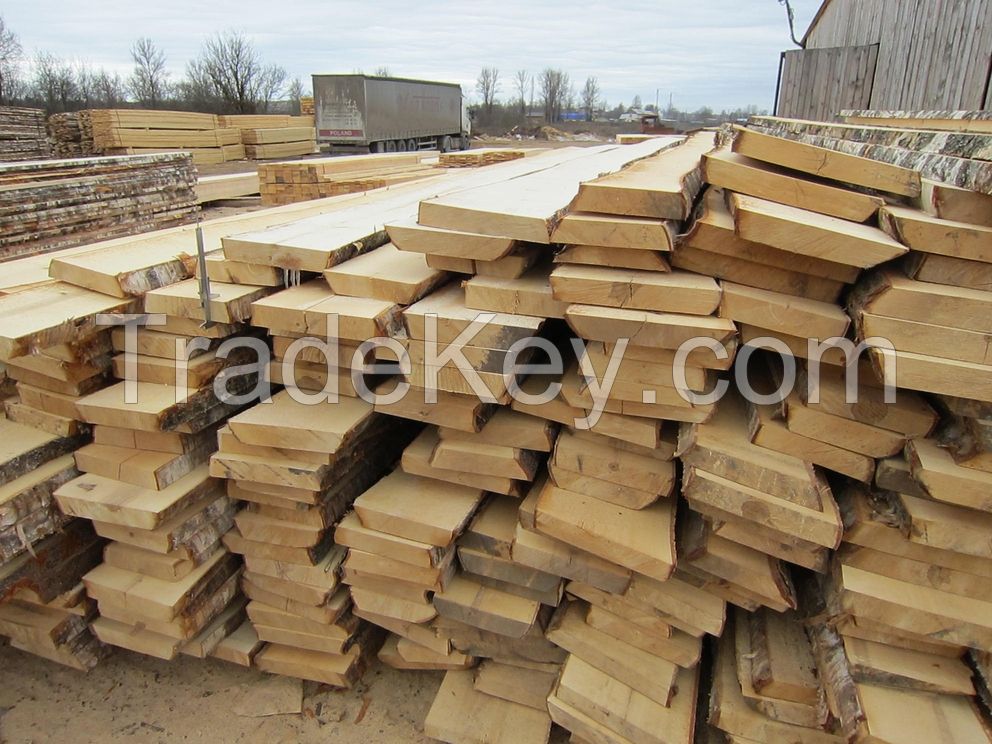 Fresh Sawn Unedged Timber