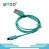 Bwoo New Colorful USB Phone Cable Fast Charger Data Cable