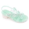RMC Low Wedge Jelly Shoes For Girls