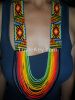 NECKLACES GLASS BEADS-SEEDS BY INDIGENAS EMBERA CHAMI-ASSORTED DESIGNS
