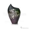 Shiny decorrative ceramic lacquer vase, 100% made in Vietnam,