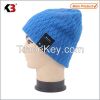 2015 Fashionable rib Knit Bluetooth stripe Beanie Hat Manufacturer 