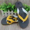 Season hot design eva foam slippers for men with pvc strap