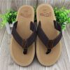 Cheap wholesale men slippers for summer with laser design