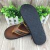 Men style fashion design pu slippers with tpr sole