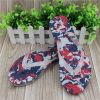 comfortable eva material camouflage flip flops slipper for girls