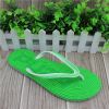 new design soft wood grain stylish flip flops for girls