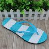 PVC strap modern summer slippers girls with eva sole