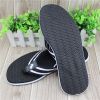 Laser sole design flat slipper for men with rubber eva