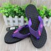 Beautiful design womens beach flip flops with eva sole