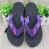 Beautiful design womens beach flip flops with eva sole