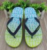 Handmade sole flip flops