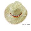 cheap promotional straw cowboy hats with custom design logo 