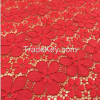 newest design factory direct sale elstic lace fabric for wed dress