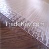 Transparent Clear Plastic Honeycomb hollow Sheet