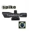 Spike 2.5-10X40Tactical rifle scope with red laser sight for hunting