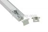 T style aluminium profile for led strips for recessed wall lighting strip