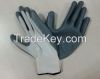 Red leather welder glove