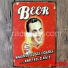 wholesale vintage beer metal tin sign/metal plate board factory supply directly, Shanghai Guchen Craft Co., Ltd.