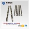 High quality titanium butterfly knife trainer handle casting factory