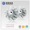Titanium impeller and turbine casting factory