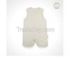 organic short romper for baby very soft double jersey fabric pure nature