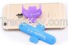 promotional gift sticky one touch u silicone mobile phone stand