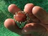 100% Natural Sulimani Agate Yemeni Aqeeq Ring 925 sterling silver Men Ring US Size