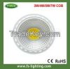 2015 hot sale indoors MR16 7W led COB spotlight with saving energy